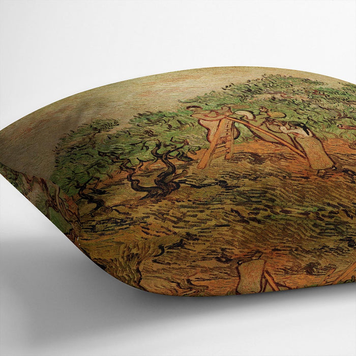 Olive Picking by Van Gogh Cushion