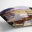 On the beach at Trouville by Monet Cushion