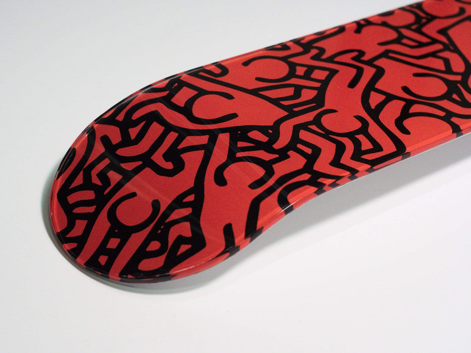 Deep Red Skateboard