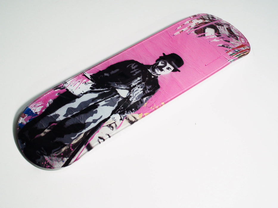 Charlie Chaplin Skateboard