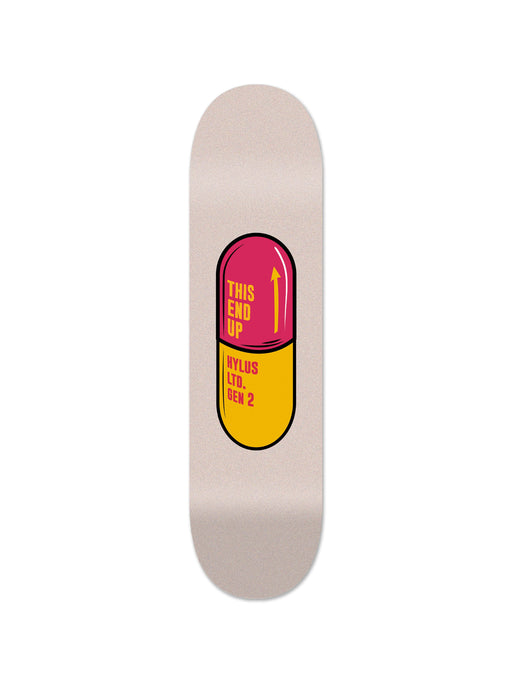 Pill Red Skateboard