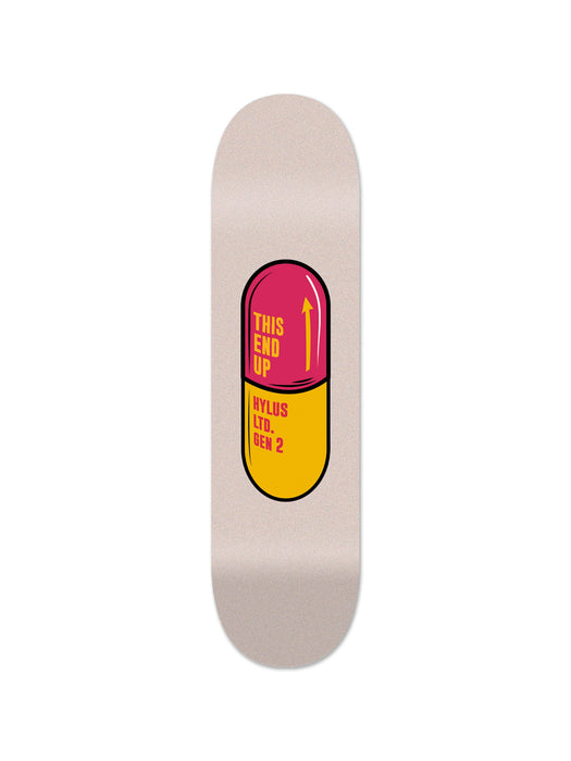 Pill Red Skateboard