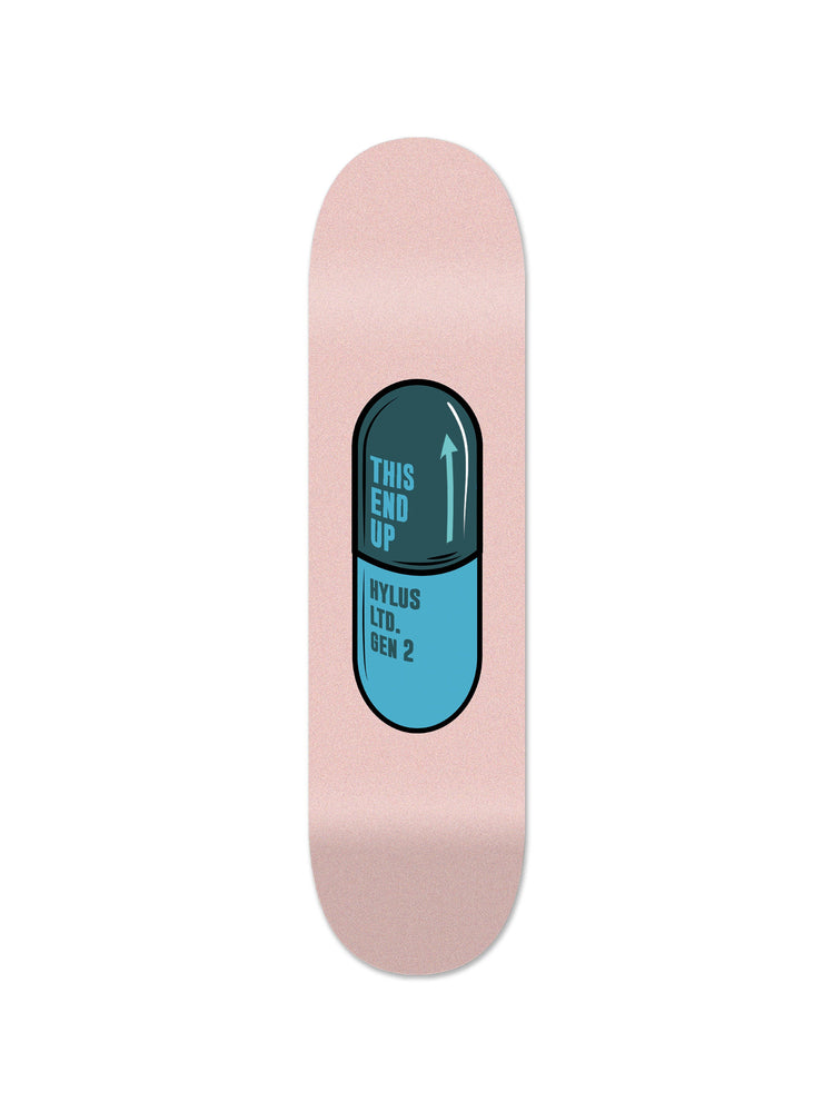Pill Blue Skateboard