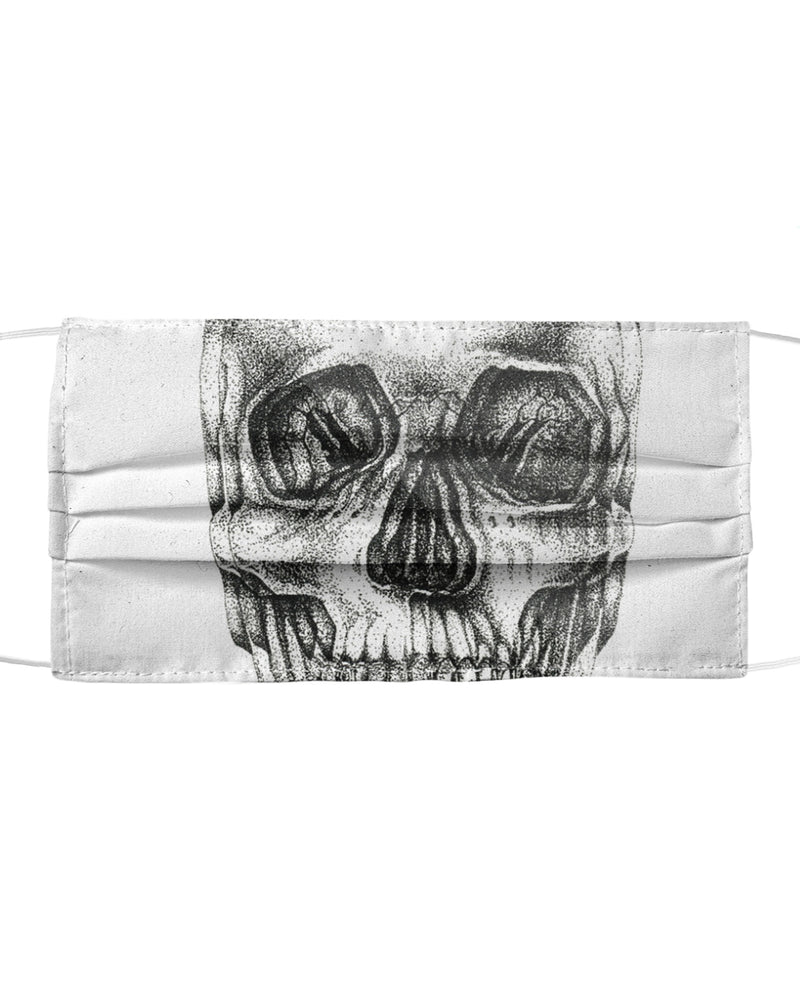 Pointillism Skull Mask