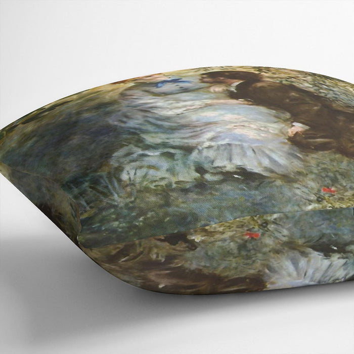 Pair of Lovers by Renoir Cushion