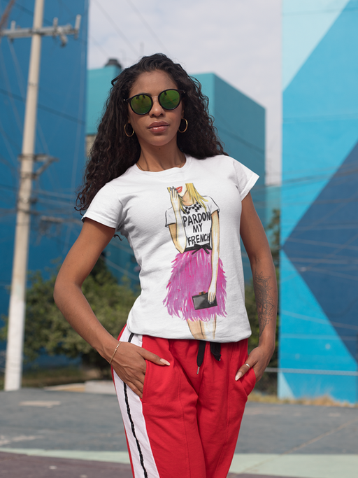 Pardon My French I Women T-shirt