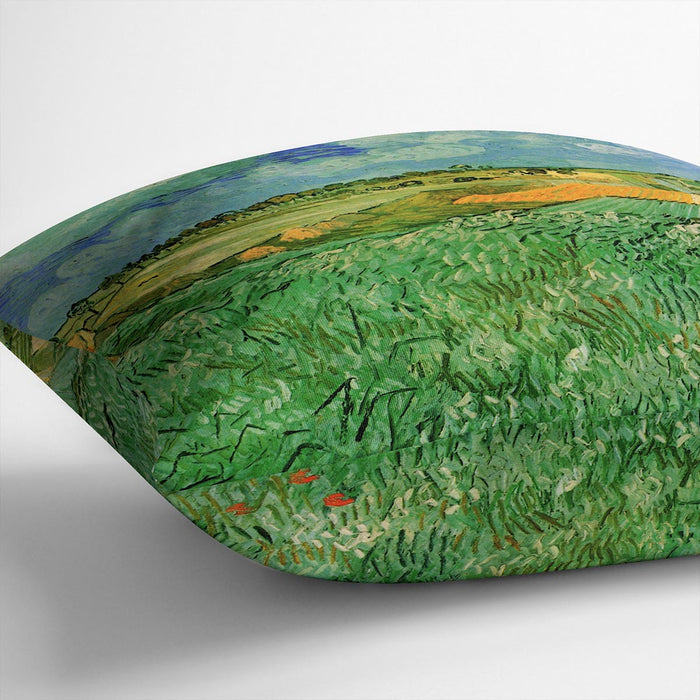 Plain Near Auvers by Van Gogh Cushion