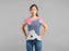Polka Dots 3 Classic Sublimation Women's T-Shirt
