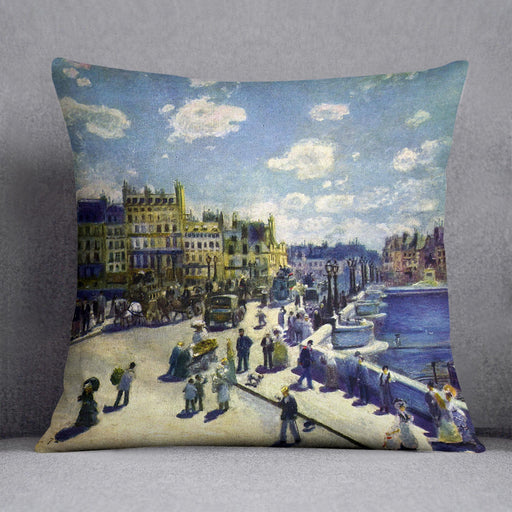 Pont Neuf by Renoir Cushion