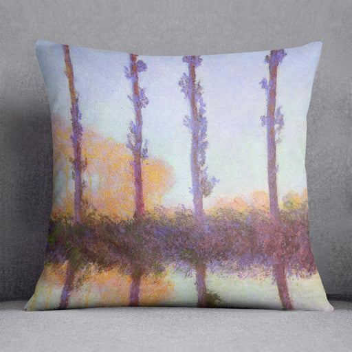 Poplars 3 by Monet Cushion
