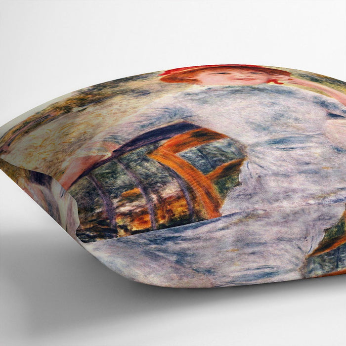 Portrait of Alphonsine Fournaise by Renoir Cushion