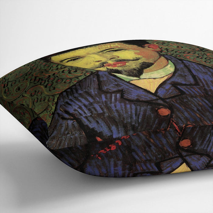 Portrait of Doctor Felix Rey by Van Gogh Cushion