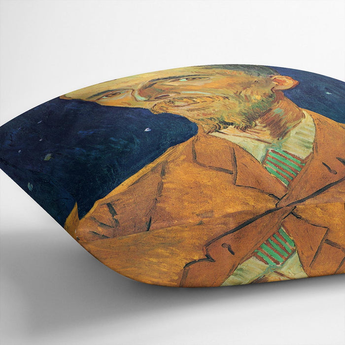 Portrait of Eugene Boch by Van Gogh Cushion