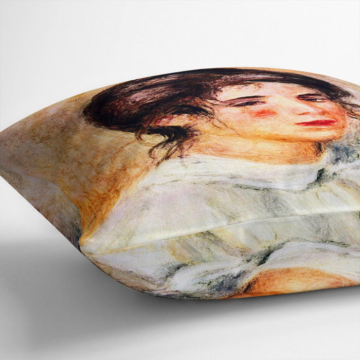 Portrait of Gabrielle by Renoir Cushion