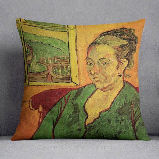 Portrait of Madame Augustine Roulin by Van Gogh Cushion