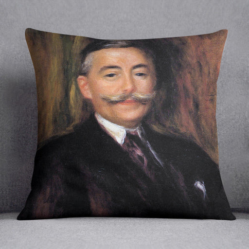 Portrait of Maurice Gangnat by Renoir Cushion