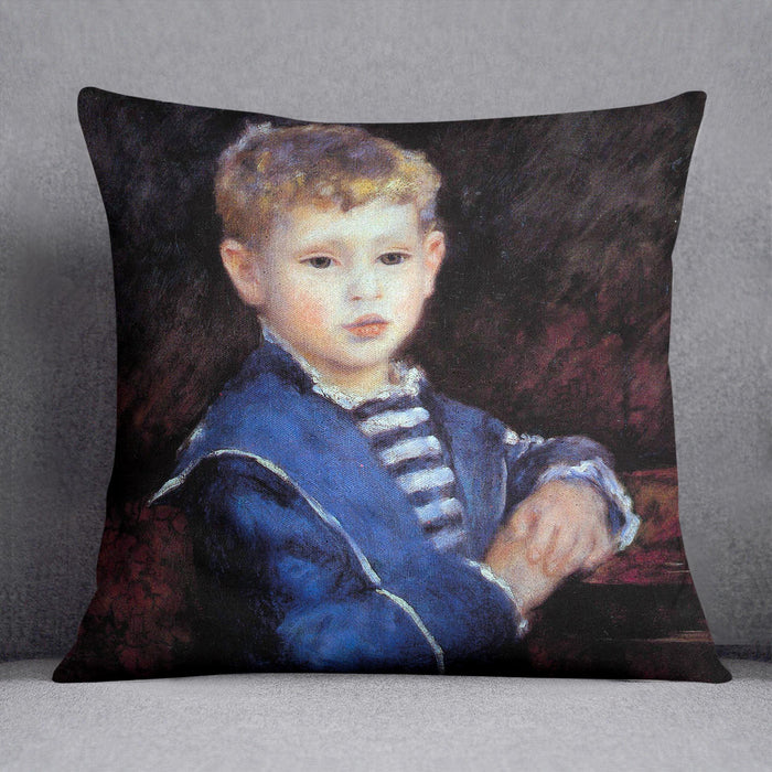 Portrait of Paul Haviland by Renoir Cushion