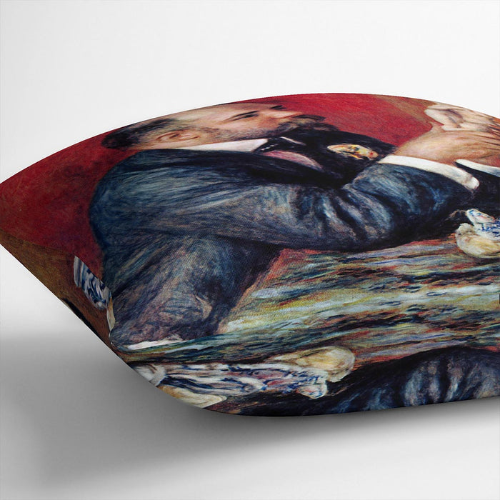 Portrait of Vollard by Renoir Cushion