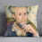 Portrait of a man by Renoir Cushion