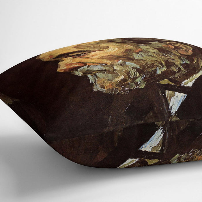 Portrait of an Old Man with Beard by Van Gogh Cushion