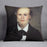 Portrait of the artists father Leonard Renoir by Renoir Cushion