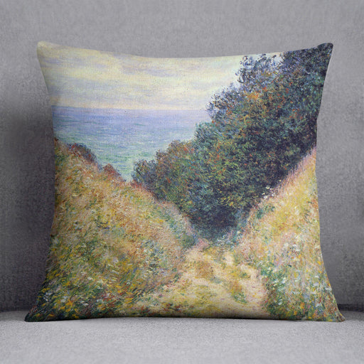 Pourville 1 by Monet Cushion
