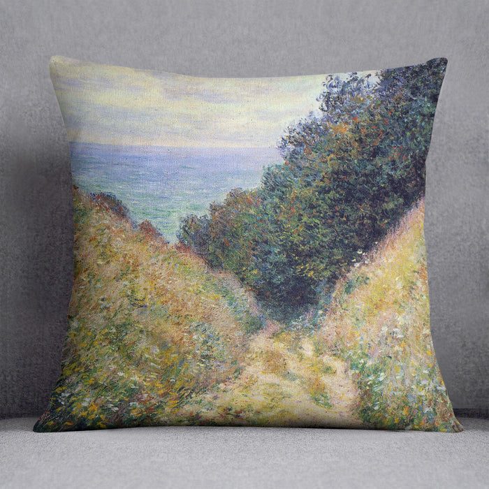Pourville 1 by Monet Cushion