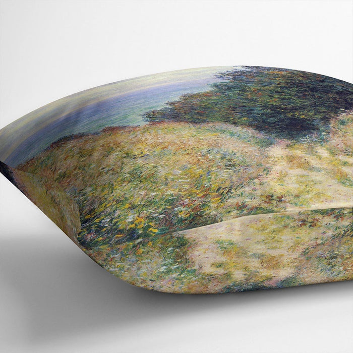 Pourville 1 by Monet Cushion