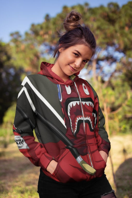 Alpine Character Female Sublimation Hoodie