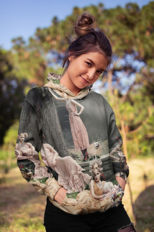 Alpine Fashion Retro Female Sublimation Hoodie
