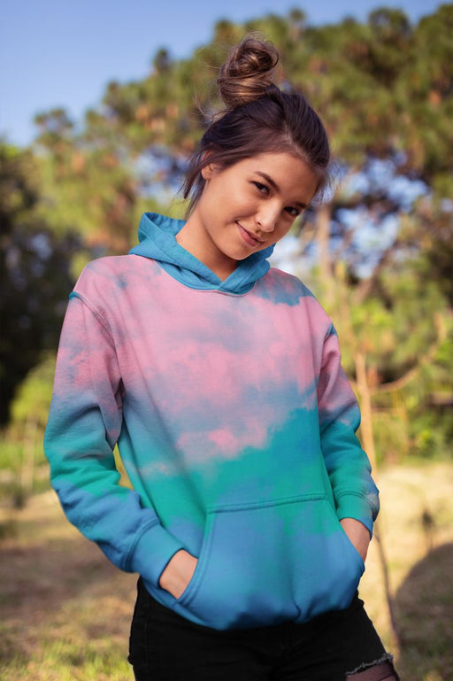 Alpine Sky Female Sublimation Hoodie