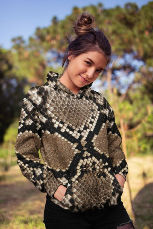 Alpine Snake Female Sublimation Hoodie
