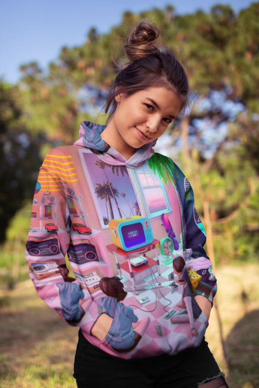 Amaïg Female Sublimation Hoodie