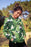 Banana leaves pattern Fitted Waist Sweater design Female Sublimation Hoodie