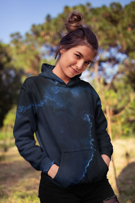 Born Galaxy Female Sublimation Hoodie