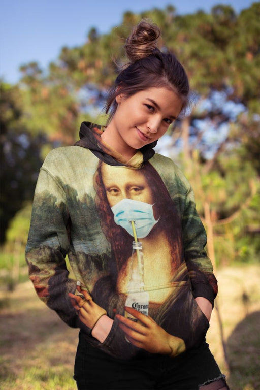 CORONA LISA Female Sublimation Hoodie