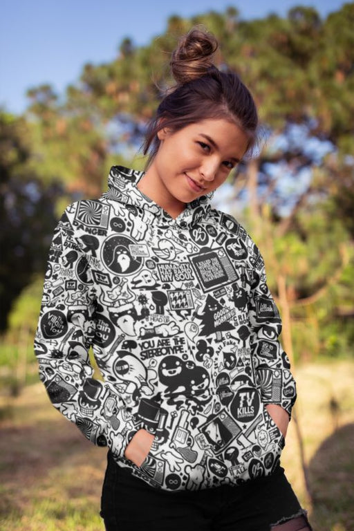 Cin Female Sublimation Hoodie
