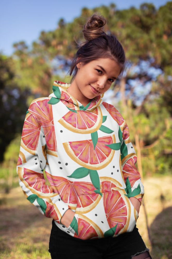 Citrus high Female Sublimation Hoodie