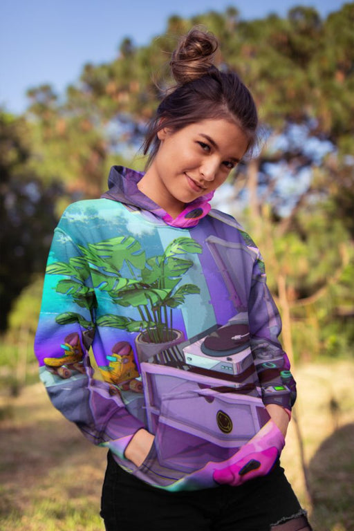 Dahenell Female Sublimation Hoodie