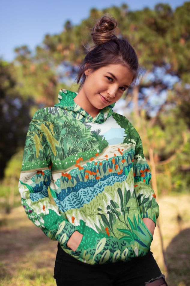 Dahezig Female Sublimation Hoodie