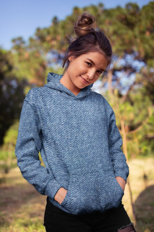Denim Magical Female Sublimation Hoodie