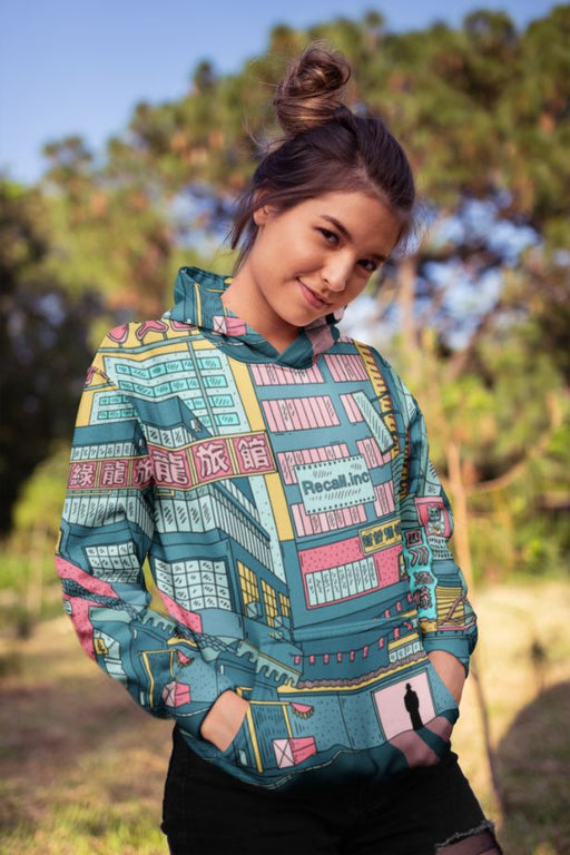 Electric Dream Female Sublimation Hoodie