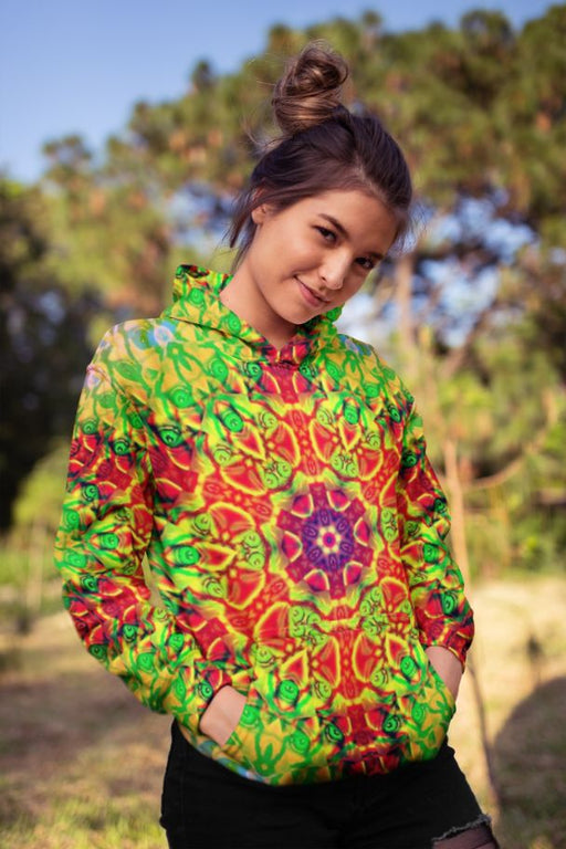 Eyes Of The Order Female Sublimation Hoodie