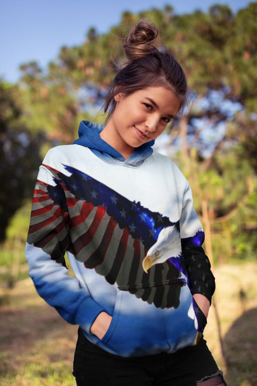 Fly High Female Sublimation Hoodie