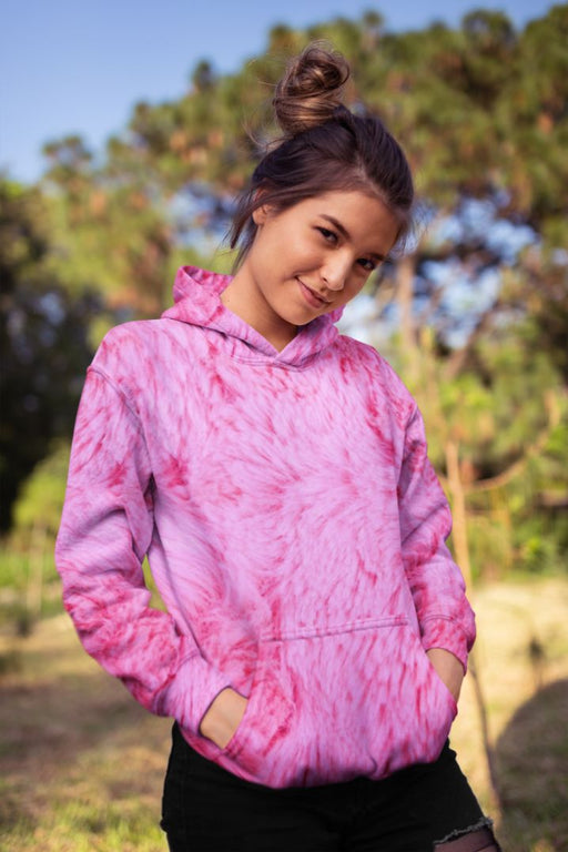 Fremryrron Pink Female Sublimation Hoodie