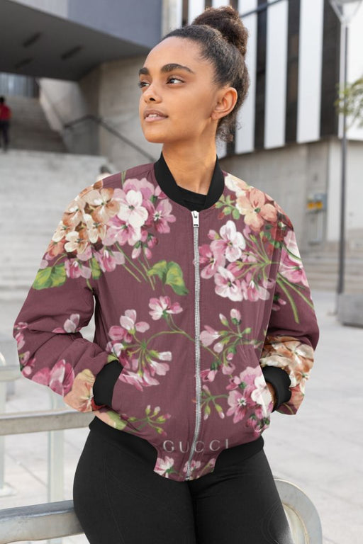 GUC Flower Female Bomber Jacket