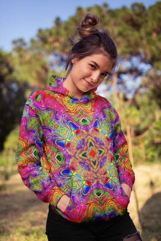 Geltab Quad Female Sublimation Hoodie