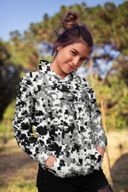 Grduge Camofludge Female Sublimation Hoodie