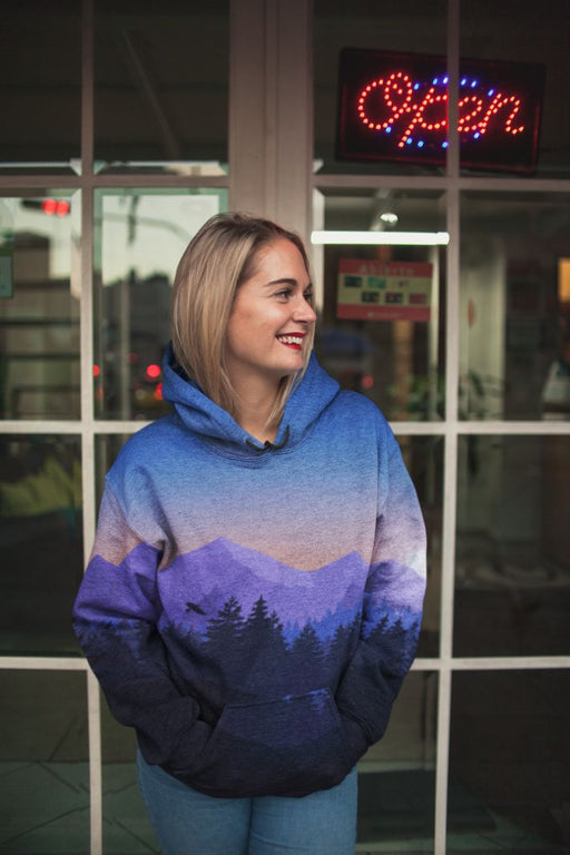 Magical Forest Female Sublimation Hoodie