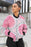 Pineapple Pattern Female Bomber Jacket